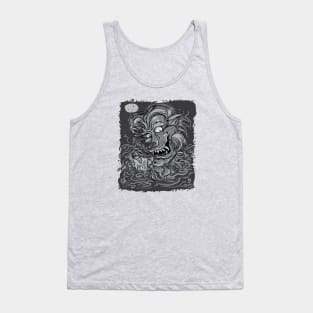 Werewolf or Wolfman Tank Top